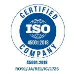 ISO 45001:2018 Accredited